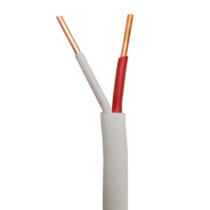 Sigma Wire & Cable Bulk Thermostat Bulk TSAT | Thermostat 20/2 CMR | 20AWG, CCA 2C | Unshielded | 500ft Reel (White)