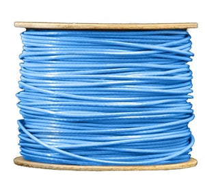 Sigma Wire & Cable Bulk Cat5e Cat5e CMP 1000ft Box | Blue | Bare Copper | Plenum | Ethernet Cable