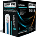Sigma Wire & Cable Bulk Cat6 Cat6  CMP  1000ft,  Box   |  RED  |  Solid Bare Copper | Plenum | 23 Awg UTP Ethernet Cable