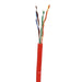 Sigma Wire & Cable Bulk Cat6 Cat6  CMP  1000ft,  Box   |  RED  |  Solid Bare Copper | Plenum | 23 Awg UTP Ethernet Cable