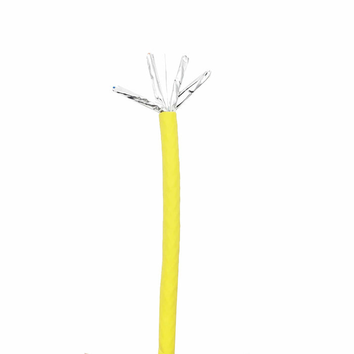 Sigma Wire & Cable Bulk Cat7 Category 7 Cable | cat7 ethernet cable 250 ft yellow