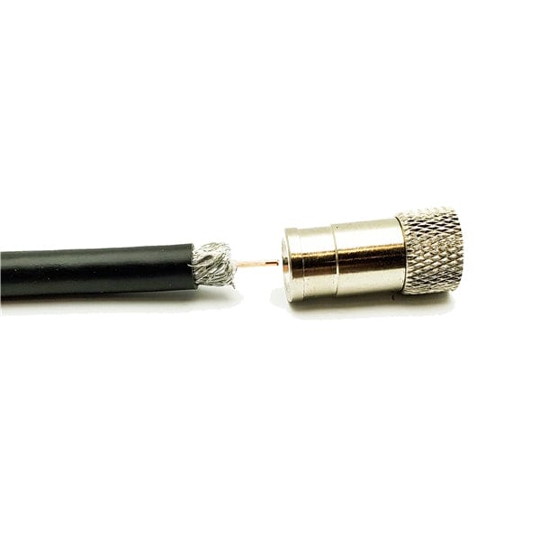 Conversions Technology Coax Accessories Coax Connector RG6 F Push-On Connector 50 pcs