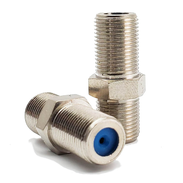 Conversions Technology Connectors Coax Coupler |  4G High Frequency  |  RG6 F-Splice | 100 pcs
