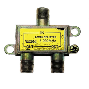 Conversions Technology Coax Accessories Coax Splitter 900 MHz 2-way Over the Air