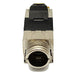 Conversions Technology Modular Plug Connector  RJ45  |  Cat8  8P8C Modular,  Field Terminable Plug,  Shielded,  Screw-Fit Boot