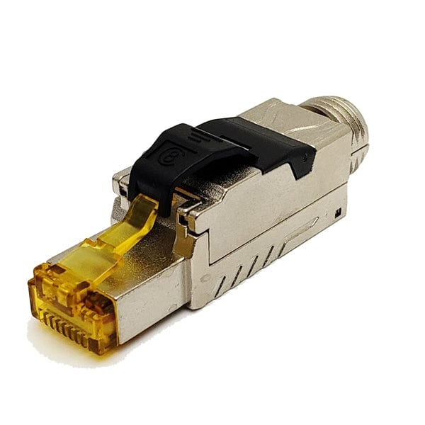 RJ45 Field TerminablePlug,Shielded,Cat.8,w/4 WayScrew-fit Boot ...