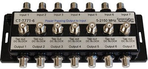 Conversions Technology Broadband DirecTV  |  TAP  7 In/7 Out  MFH2 TAP 6 dB CT-T771-6
