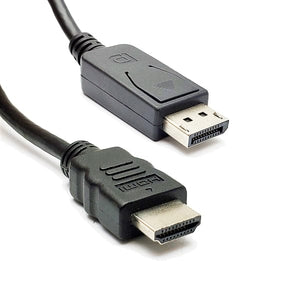 Omicron® Audio Video Cable Displayport to HDMI,   6ft
