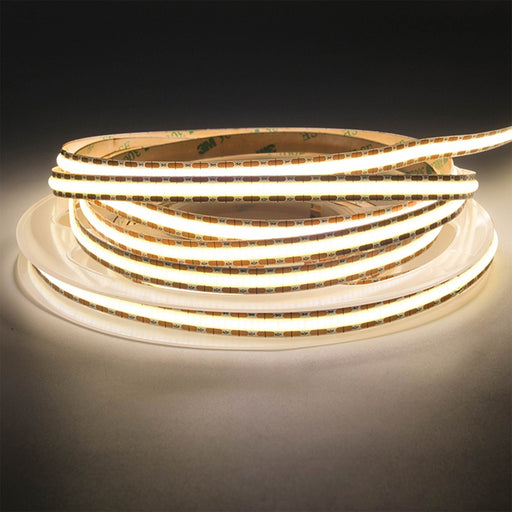 Conversions Technology LED Ribbon Lighting Dotless LED Ribbon Light | 528LED/m, Natural White, 8mm, 12V