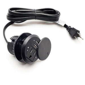 Conversions Technology Hardware > Power & Electrical Supplies > Power Outlets & Sockets Embedded Desktop Power |  Slide out power with 2 USB and 1 AC outlet