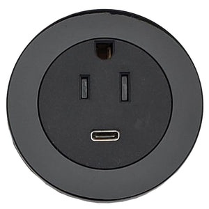 Conversions Technology Hardware > Power & Electrical Supplies > Power Outlets & Sockets Embedded power outlet with built in fast charge USB type-c | ETL rated