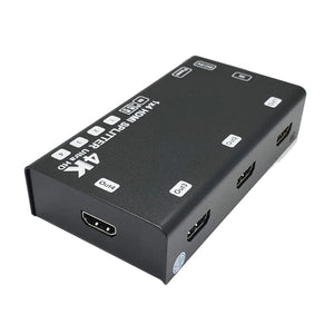 Epsilon® Audio Video Splitter Epsilon®  |  Audio Video Splitter  |  1x4 HDMI Splitter  |  Support 4k, UHD, 12V hook up