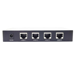 Conversions Technology Audio Video Splitter/Extender Epsilon®  |  Audio Video Splitter/Extender  |  VGA 4 way splitter Extender 900 feet over cat5 over Cat5e 900 Feet
