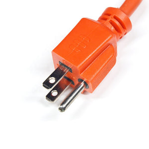 Conversions Technology Extension Cord | 100 ft  3-wire extension cord 14/3 orange indoor outdoor  (14/3, 100ft)
