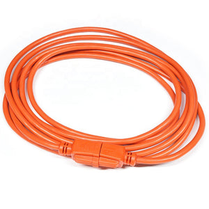 Conversions Tech Extension Cord, 100 ft 3-wire extension cord 14/3 orange indoor outdoor (14/3, 100ft)