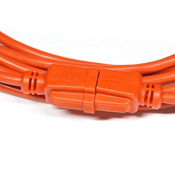 Conversions Technology Extension Cord | 25 ft  3-wire extension cord 16/3 orange indoor outdoor   16/3 25ft