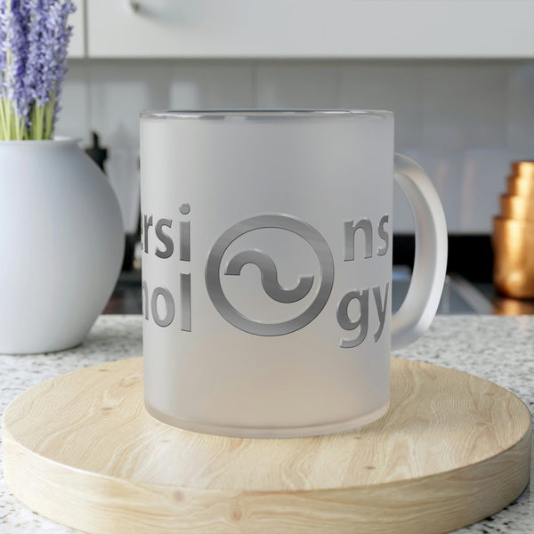 Printify Mug 11oz / Frosted Frosted Glass Mug