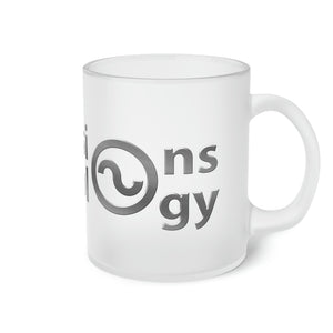 Printify Mug 11oz / Frosted Frosted Glass Mug