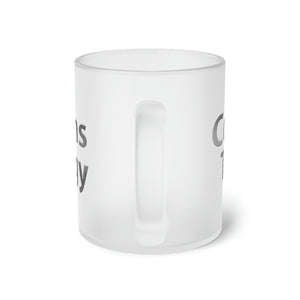 Printify Mug 11oz / Frosted Frosted Glass Mug