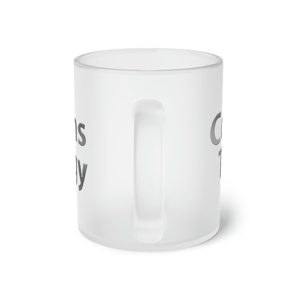 Printify Mug 11oz / Frosted Frosted Glass Mug