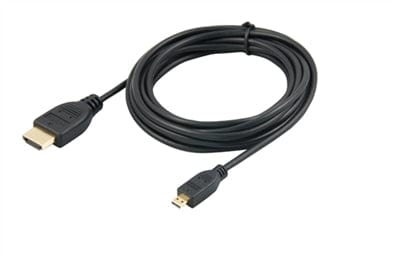 conversions Technology Audio Video Cable HDMI Cable | Micro HDMI Cable to HDMI Male | 6ft