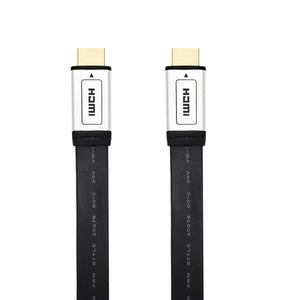 conversions Technology Audio Video Cable 9 FT HDMI Flat Cable High Speed w/Ethernet,  Flat   (Multiple Lengths Available)