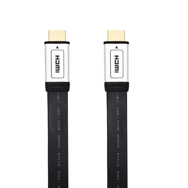 conversions Technology Audio Video Cable 9 FT HDMI Flat Cable High Speed w/Ethernet,  Flat   (Multiple Lengths Available)