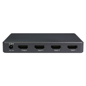 Conversions Technology Audio Video Switcher HDMI  Switcher  3x1  |  Supports 18Gbps