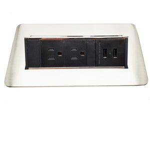Conversions Technology Pop-Up Power Integrated counter-top power system