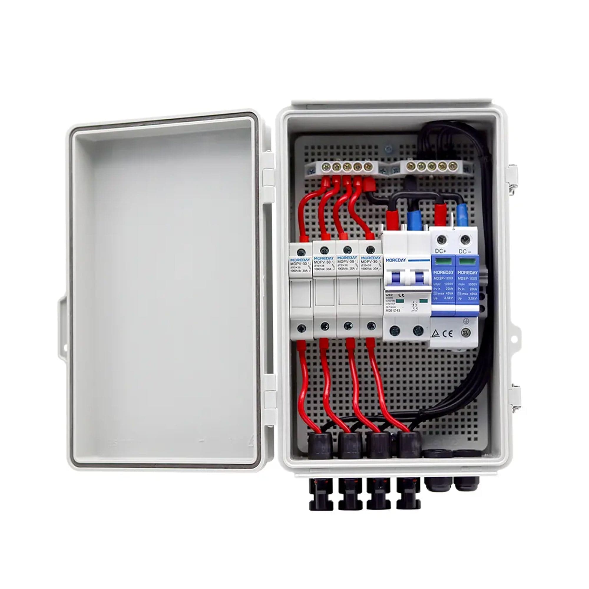 IP65 4in/1out 600V-1000V DC Solar PV Combiner Box | Conversion ...