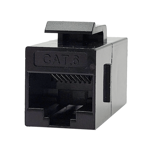 Conversions Technology Keystone Keystone Insert  |  Cat6  Coupler,  Unshielded,  Black