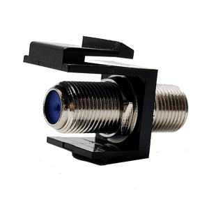 Conversions Technology Keystone Keystone Insert  |  F81  Coupler,  Black