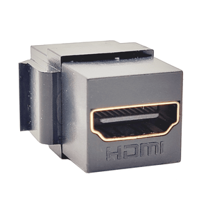 Conversions Technology Keystone Keystone Insert  |  HDMI Coupler Jack,  Black