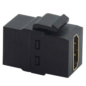Conversions Technology Keystone Keystone Insert  |  HDMI Coupler Jack,  Black