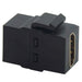 Conversions Technology Keystone Keystone Insert  |  HDMI Coupler Jack,  Black
