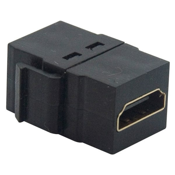 Conversions Technology Keystone Keystone Insert  |  HDMI Coupler Jack,  Black