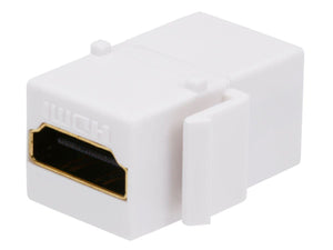 Conversions Technology Keystone Keystone Insert  |  HDMI  |  Coupler Jack,  White