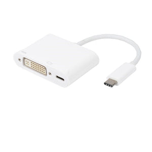 Conversions Technology Hub Koppa® Hub  |  USB 3.1 Type-C  to  DVI + Type-C Charging