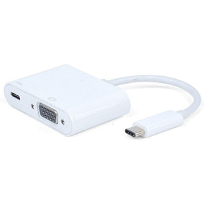 Conversions Technology Hub Koppa® Hub  |  USB 3.1 Type-C  to  VGA + Type-C Charging Adapter