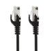 Sigma Wire & Cable Cat6 Patch Cables Patch Cord  |  Cat6, Black  50ft High speed ethernet patch cable