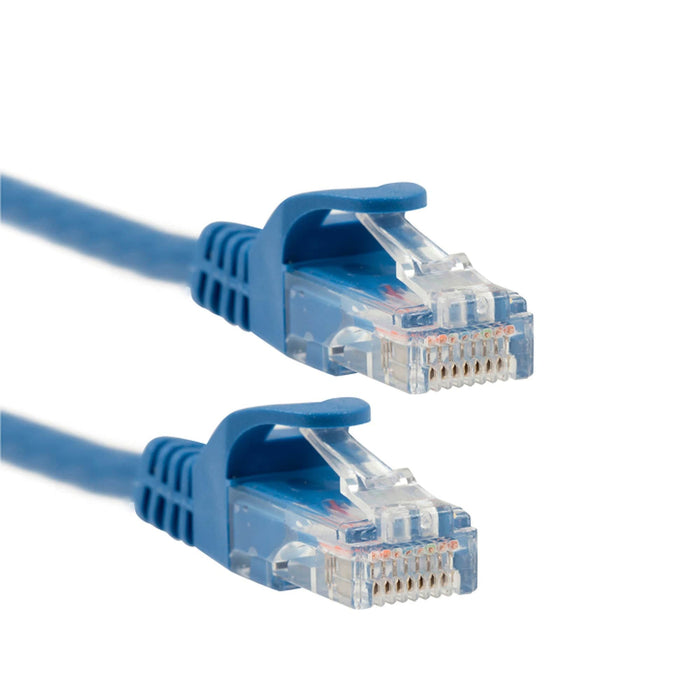 Sigma Wire & Cable Cat6 Patch Cables Patch Cord  |  Cat6, Blue  100ft High speed ethernet patch cable