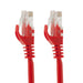 Sigma Wire & Cable Network Patch Cables Patch Cord  |  Cat6, Red  10ft High speed ethernet patch cable