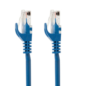 Sigma Wire & Cable Network Patch Cables Patch Cord  |  Cat6,  Snagless,  Blue  7ft