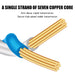 Sigma Wire & Cable Network Patch Cables Patch Cord  |  Cat8,  S/FTP Stranded Bare Copper,  Flat  0.5ft