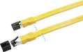 Sigma Wire & Cable Network Patch Cables Patch Cord  |  Cat8,  S/FTP Stranded Bare Copper,  Flat  5ft