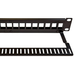 Conversions Technology Keystone Patch Panel  |  Unloaded, Module,  Cat5e/6/7/8,  24-Port