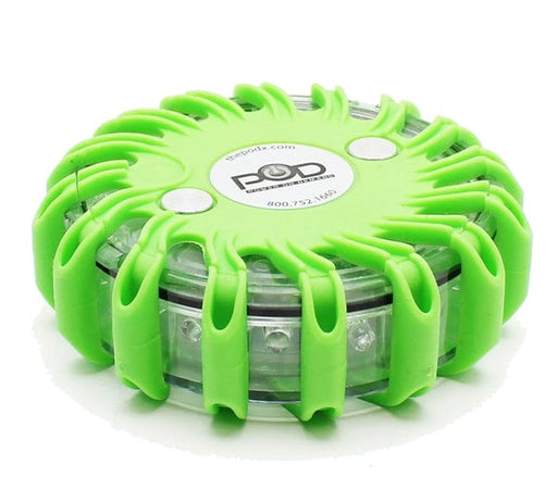 Power On Demand Safety Lighting POD  |  LED Super Flares-Green