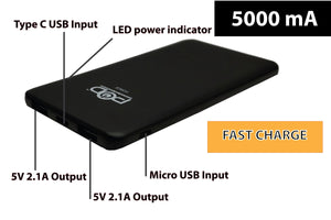 Power On Demand Power Supply POD Power Bank | Mobile Phone Charger | Slim Design