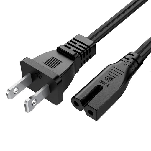 Conversions Technology Electrical Power Cable  |  Power Cord D Type  for set top box/modems,  12ft