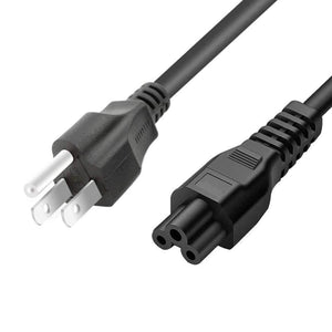 Theta® Electrical Power Cord | NEMA 5-15P to C5 | 18AWG | 3ft